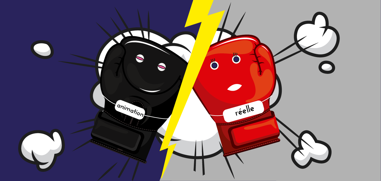 Vidéo en prise de vues réelles VS animation Lyo Production